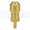 D-Series Pneumatic Automatic Standard Hose Barb Coupler