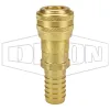 D-Series Pneumatic Automatic Standard Hose Barb Coupler