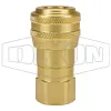DF-Series Pneumatic Automatic Female Threaded Coupler