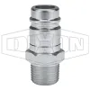 DF-Series Pneumatic Male Threaded Plug