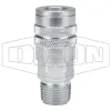 F-Series Pneumatic Manual Male Threaded Coupler