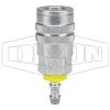 F-Series Pneumatic Manual Push-Loc Hose Barb Coupler