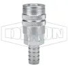 F-Series Pneumatic Manual Standard Hose Barb Coupler