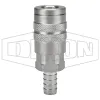 F-Series Pneumatic Manual Standard Hose Barb Coupler