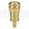 D-Series Pneumatic Automatic Standard Hose Barb Coupler