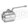 High Pressure Clear Zinc Ball Valve