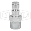J-Series Automotive Pneumatic Male Threaded Plug