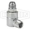 Super Swivels® Male JIC 37° x Male NPTF 90° Elbow