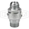 Super Swivels® Male NPTF x Male JIC 37° Inline Swivel