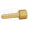 Female NPSM Swivel x Hose Barb Gasket Seat