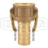 Cam & Groove Type C Coupler x Hose Shank