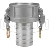 EZ Boss-Lock Cam & Groove Type C Coupler x Hose Shank