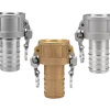 EZ Boss-Lock Cam & Groove Type C Coupler x Hose Shank