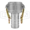 Global Crimp Style Cam & Groove Type C Coupler x Hose Shank