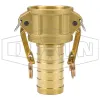 Global Crimp Style Cam & Groove Type C Coupler x Hose Shank