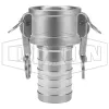 Global Crimp Style Cam & Groove Type C Coupler x Hose Shank