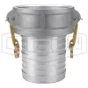 Global Crimp Style Cam & Groove Type C Coupler x Hose Shank