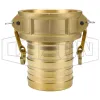 Global Crimp Style Cam & Groove Type C Coupler x Hose Shank