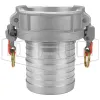Vent-Lock® Safety EZ Boss-Lock Cam & Groove Type C Coupler x Hose Shank