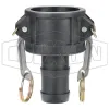 Glass-Filled Polypropylene Cam & Groove Type C Coupler x Hose Shank