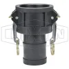 Glass-Filled Polypropylene Cam & Groove Type C Coupler x Hose Shank