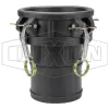 Glass-Filled Polypropylene Cam & Groove Type C Coupler x Hose Shank