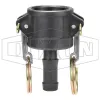 Glass-Filled Polypropylene Cam & Groove Type C Coupler x Hose Shank