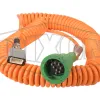 API Thermistor Plug w/30' Coiled Cable w/AL D-Connector Breakaway