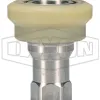 H-Series ISO-B Food Grade Nylon Flanged Female Threaded Coupler