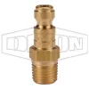 J-Series Automotive Pneumatic Male Threaded Plug