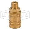 M-Series ARO Pneumatic Manual Male Threaded Coupler