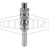 Dix-Lock® N-Series Interchange Male End x Hose Barb Plug