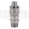 Dix-Lock® N-Series Interchange Male Head x Male Threaded End Plug