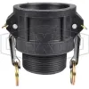 Glass-Filled Polypropylene Cam & Groove Type B Coupler x Male NPT