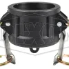 Glass-Filled Polypropylene Cam & Groove Type H Dust Cap