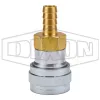 SHD-Series Schrader Pneumatic Standard Hose Barb Coupler