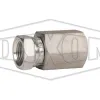 Female NPTF x Female NPSM Swivel Nut