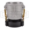 Cam & Groove Type D x Female NST (NH) Swivel Adapter