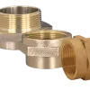 Female to Male Hex Nipple Brass