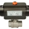 Pneumatically Actuated Stainless Steel Ball Valves 2-Piece