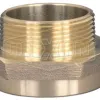 Female to Male Hex Nipple Brass