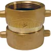 Domestic Double Female Swivel Brass