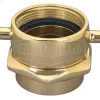 Open Snoot Brass Female Swivel Adapter - Pin Lug
