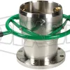 cryogenic coupler with flange