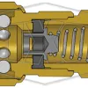 d series industrial coupler_2dm2-b_cutaway cad model