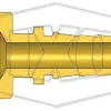 e series straight through hose barb coupler CAD model