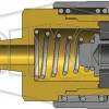 f series manual standard hose barb coupler