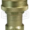 H-Series ISO-B Poppet Valve Female Threaded Coupler