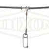 King Cable® Hose-to-Hose Service with Safety Clip & Lanyard for Air King®