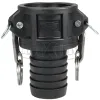 Glass-Filled Polypropylene Cam & Groove Type C Coupler x Hose Shank